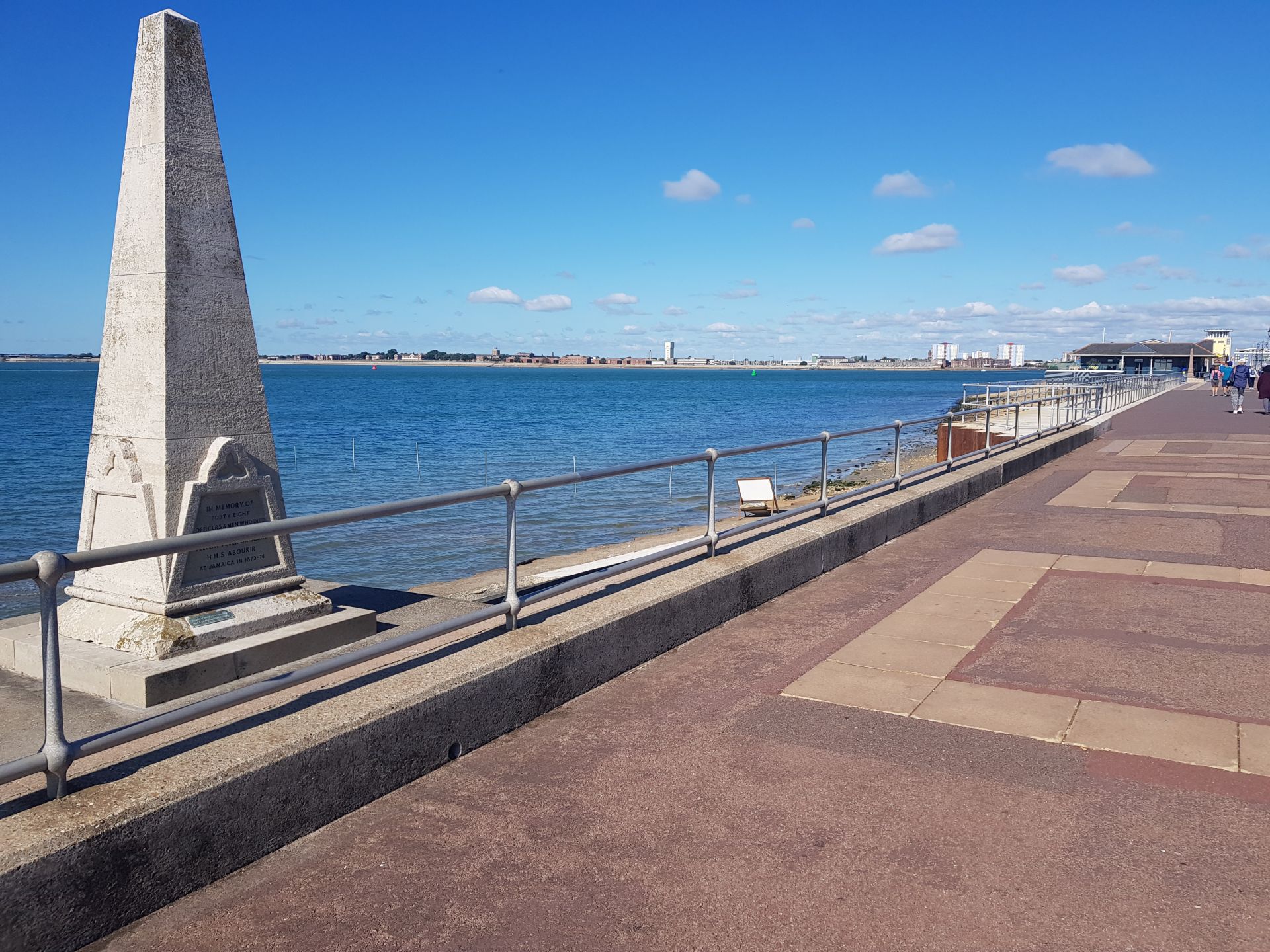 Picture of the seafront at South Parade Pier